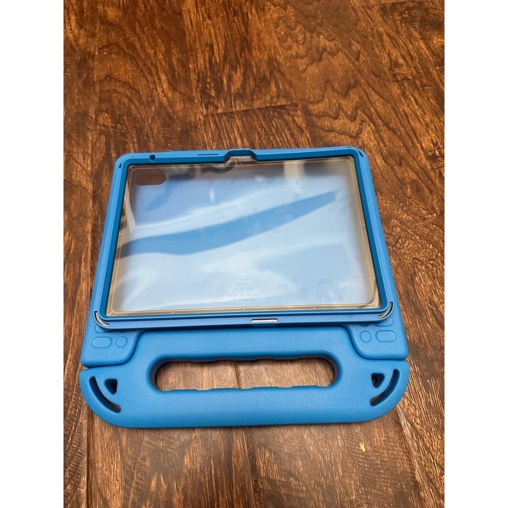 NEW Blue Protective Case‎ Durable Kid-Friendly Built-In Handle Tablet Accessory